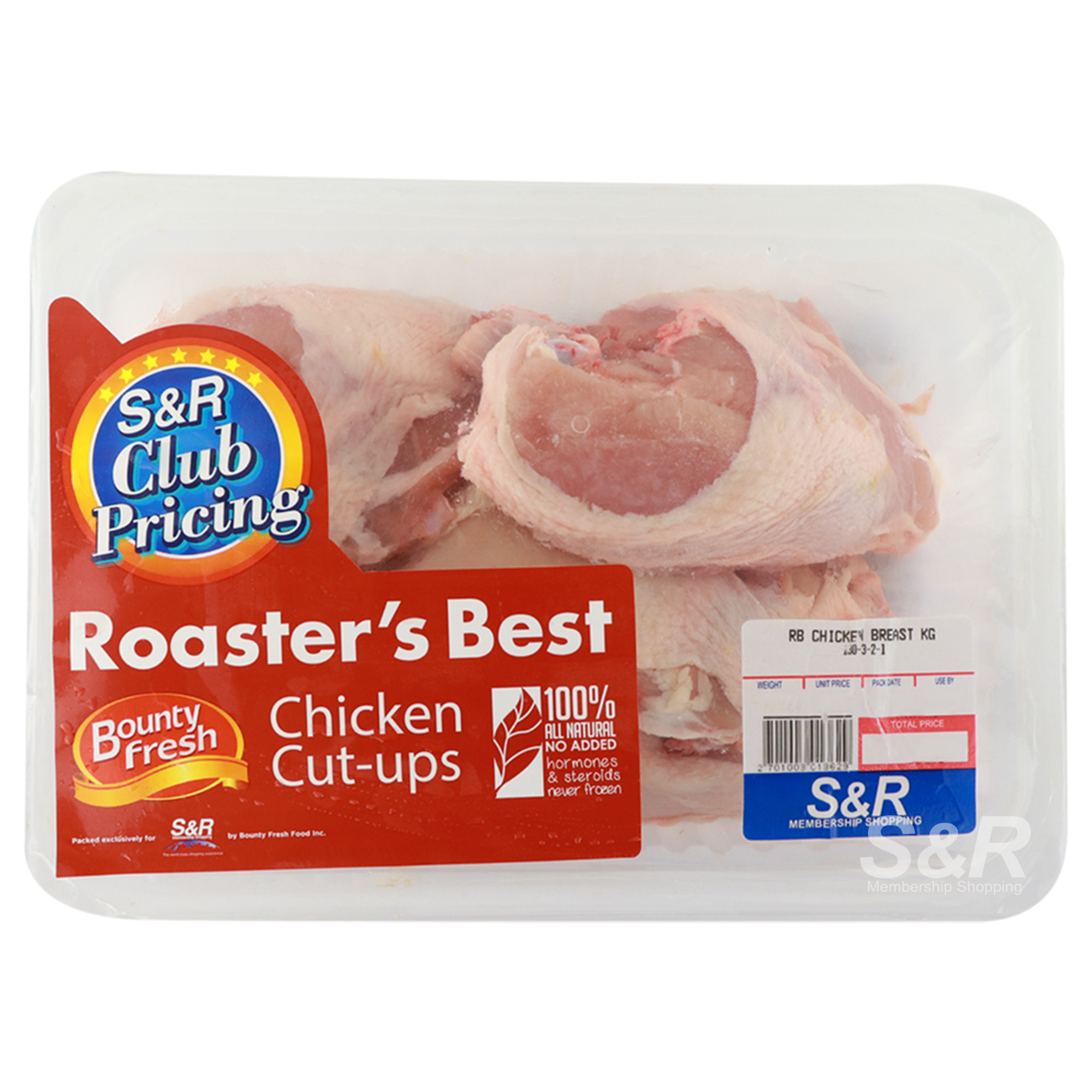 Roaster's Best Chicken Breast  Cut-ups approx. 2.5kg